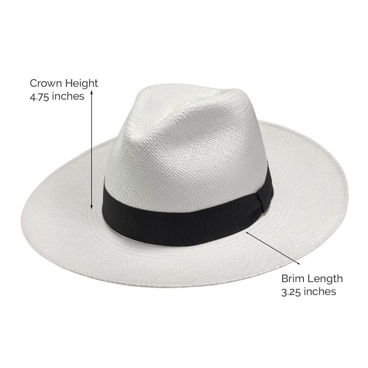 Classic White | Wide Brim Brisa | Panama Hat