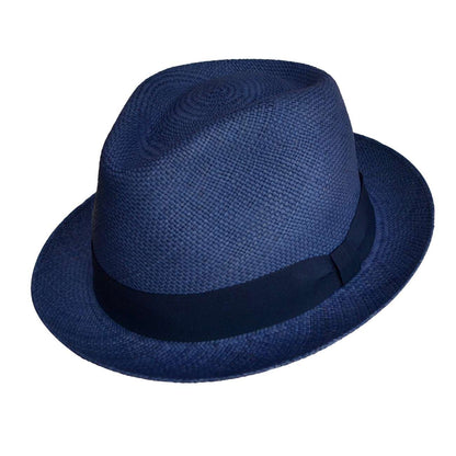 Blue Panama Hat