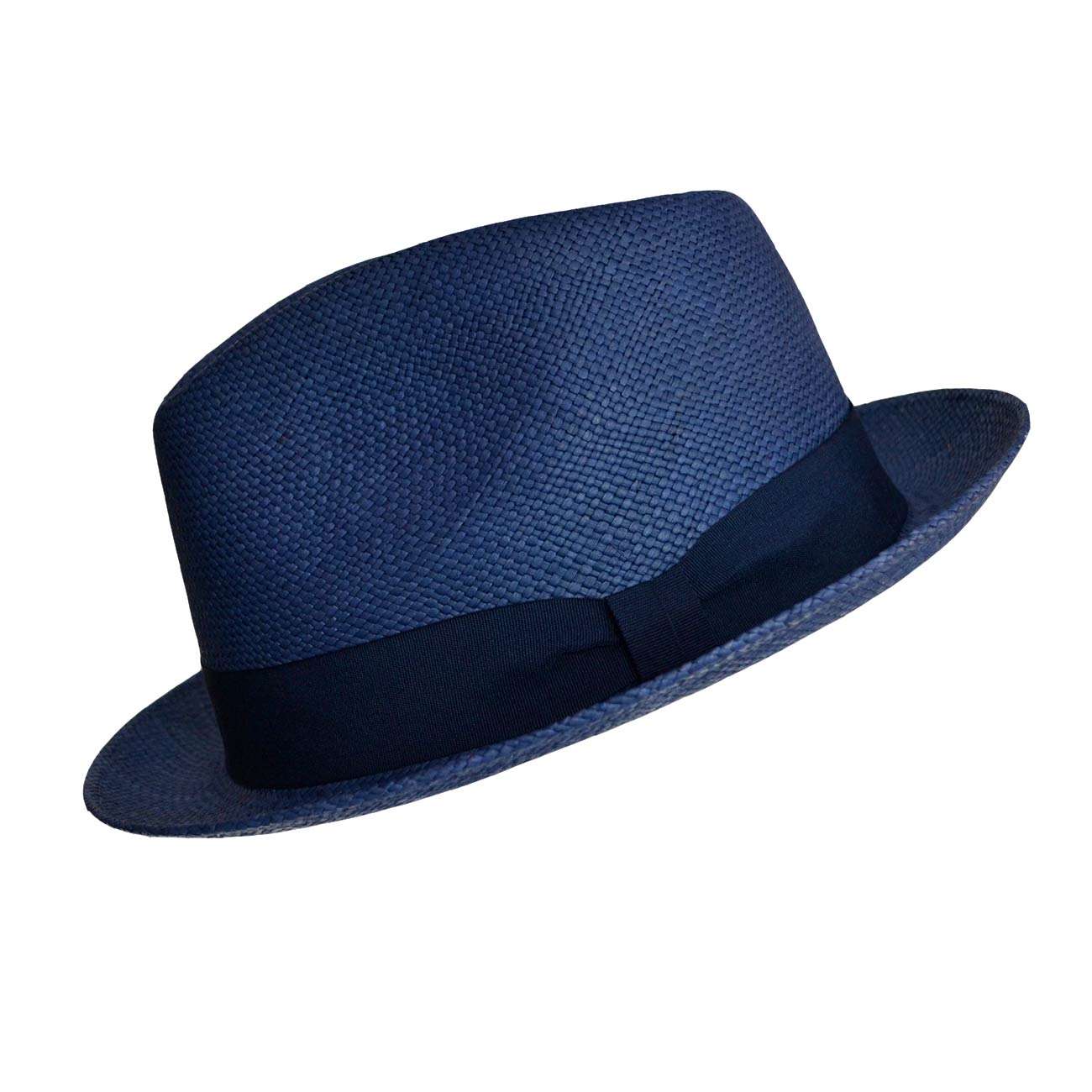 Blue Panama Hat