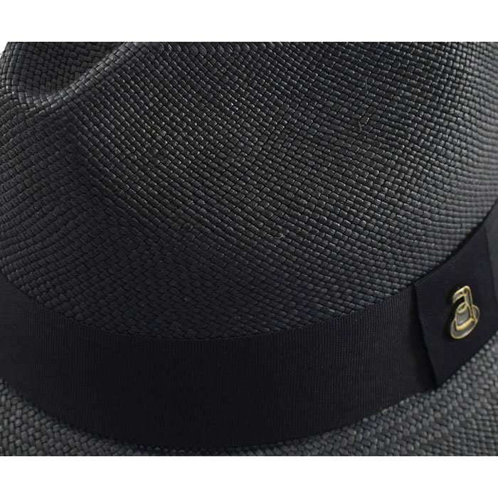 Panama Hat Black Fedora