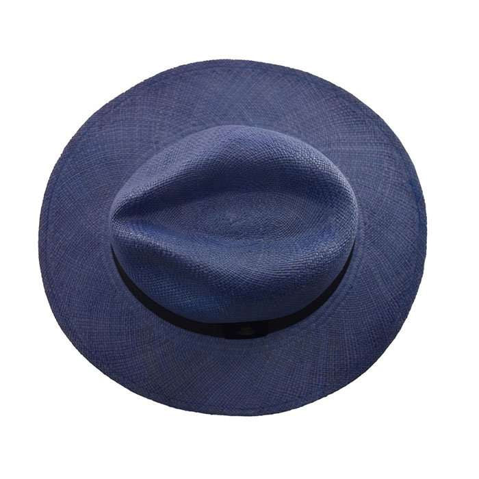 Panama Hat Blue Jean Fedora