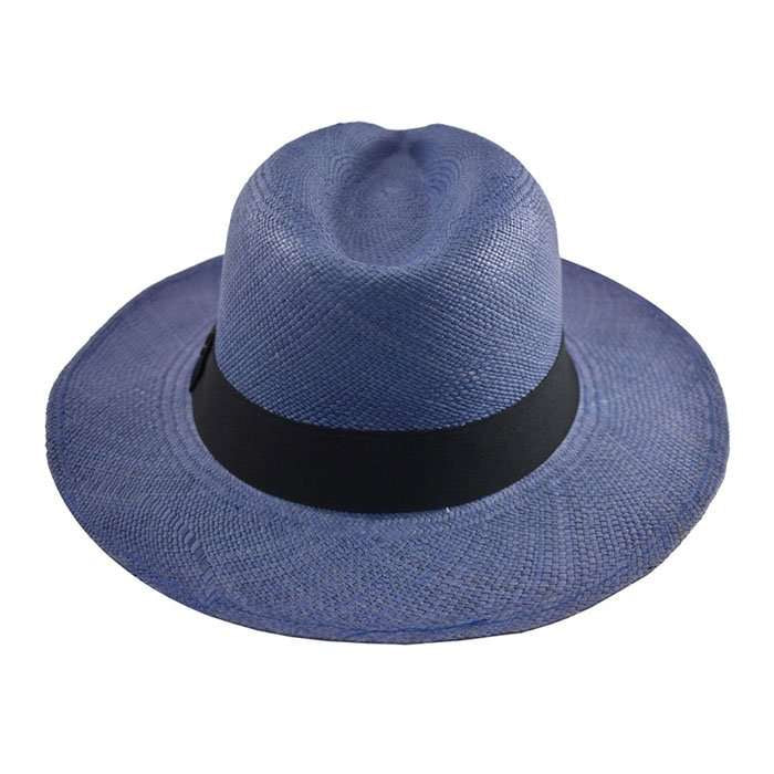 Panama Hat Blue Jean Fedora