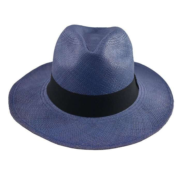 Panama Hat Blue Jean Fedora