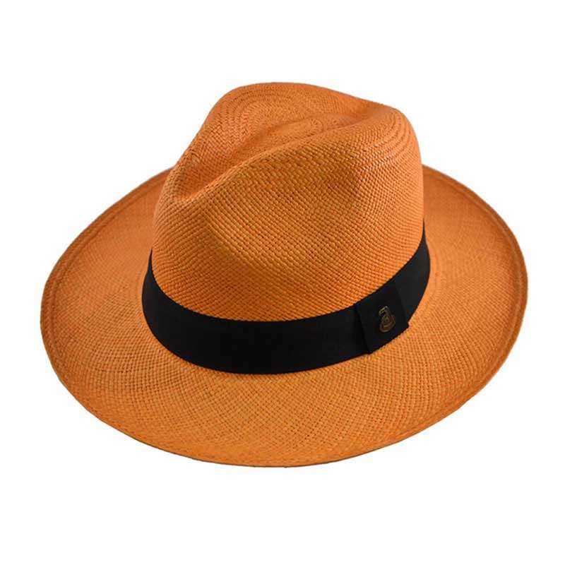 Panama Hat  Orange Fedora