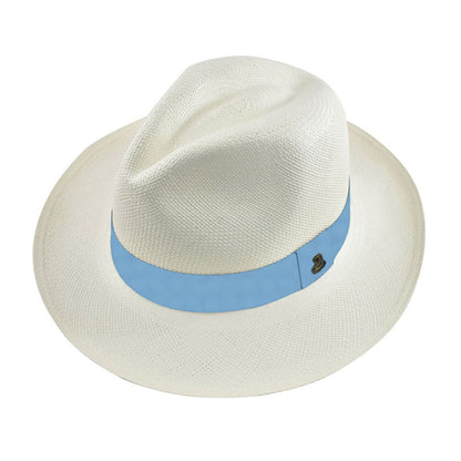 Classic | White Custom Band | Panama Hat