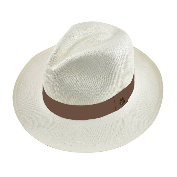 Classic | White Custom Band | Panama Hat
