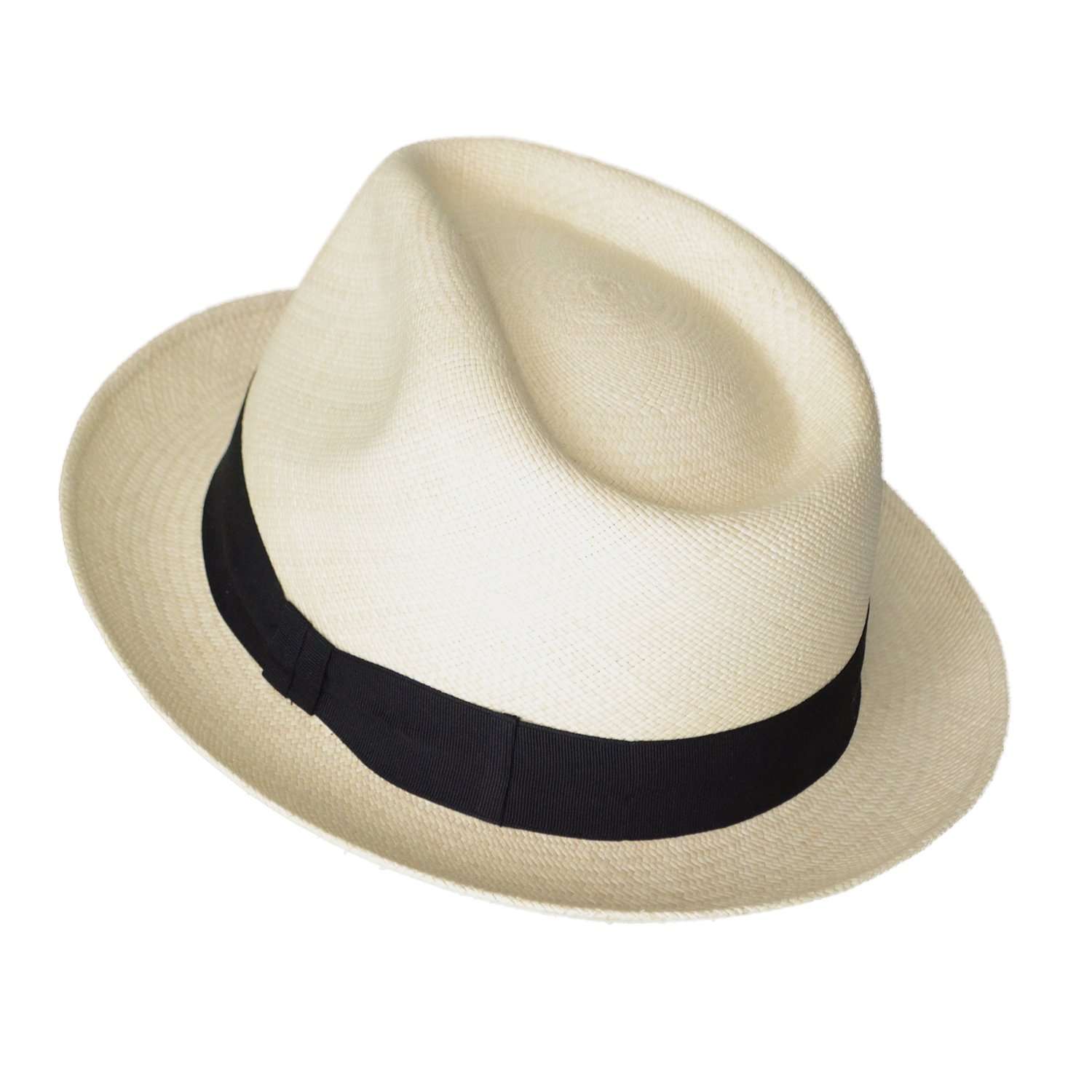 Teardrop Panama Hat Natural Short Brim