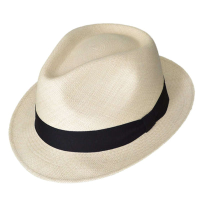 Teardrop Panama Hat Natural Short Brim