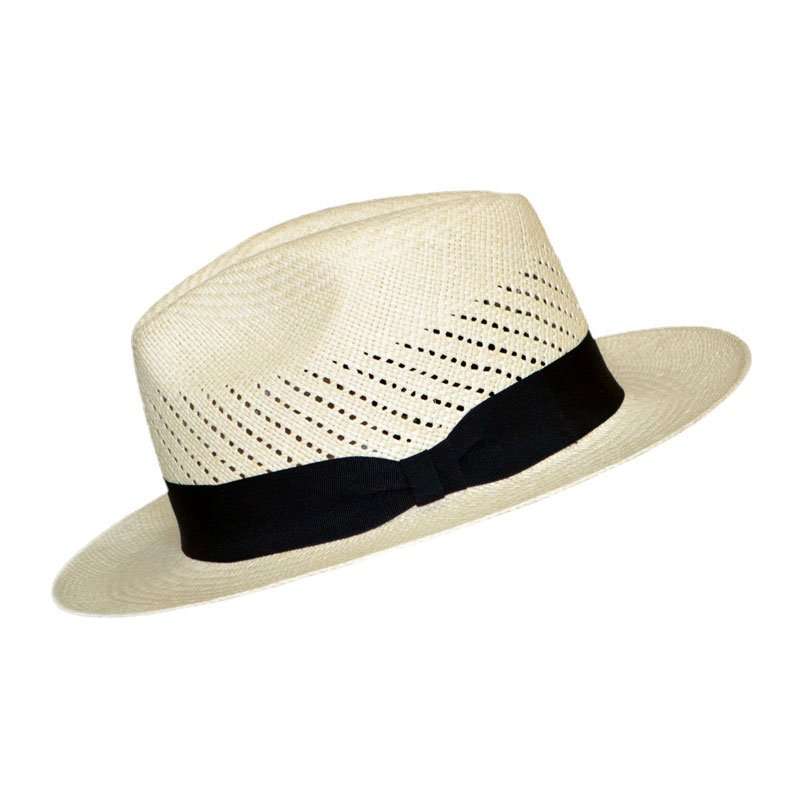 Classic Panama Hat Calado side