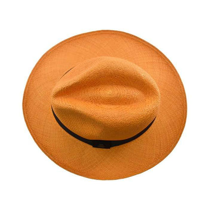 Panama Hat  Orange Fedora