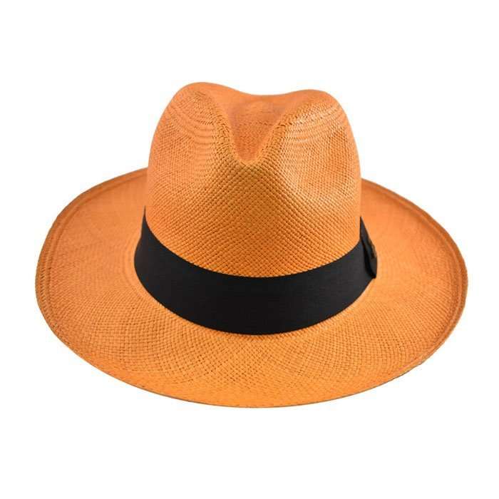 Panama Hat  Orange Fedora