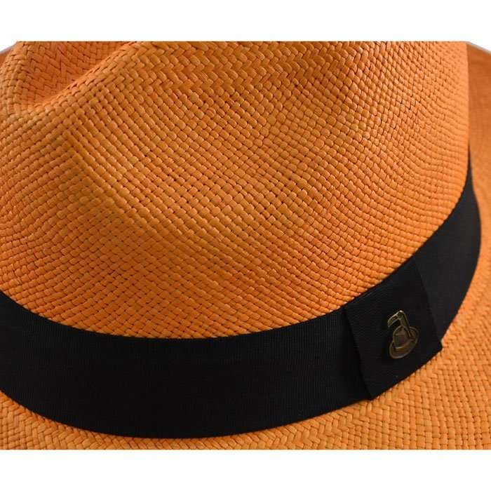 Panama Hat  Orange Fedora