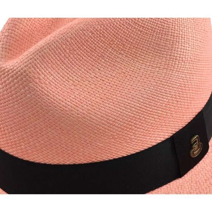 Panama Hat  Pink Fedora