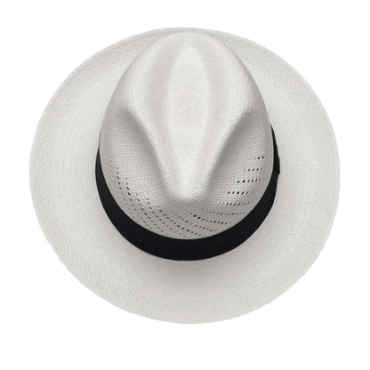 Panama Hat White Calado top